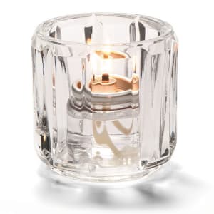 461-5690C Tealight Lamp for HD8 Fuel Cells, 2 1/2" x 2 3/8", Glass, Clear