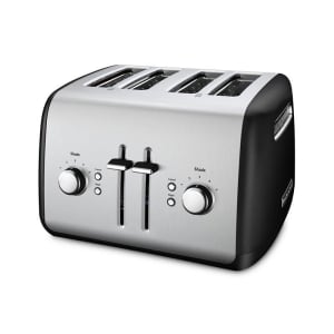 449-KMT4115OB 4 Slice Toaster w/ Manual High-Lift Lever, Onyx Black