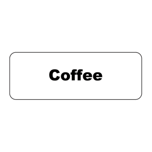 482-MT1CF ID Magnet Tag, 1 1/4 x 3 1/2", Coffee