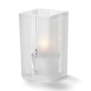 461-6179F Quad Votive Lamp For HD8 Or HD15, Clear Art Deco