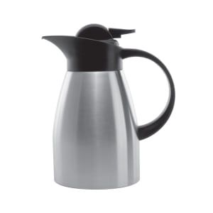 482-KVP1000 1 liter Stainless Touch Coffee Server, Brushed Stainless & Black