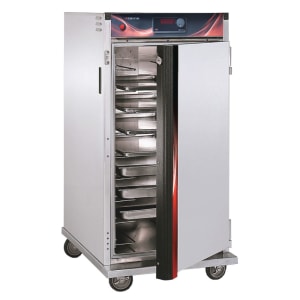 546-H137UA9D 3/4 Height Insulated Mobile Heated Cabinet w/ (9) Pan Capacity, 120v