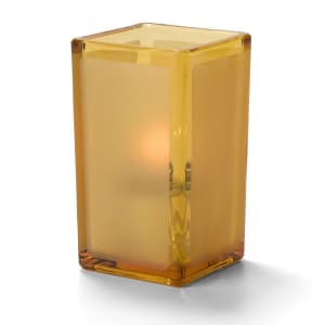 461-6109FA Quad Votive Lamp For HD8 Or HD15, Amber Satin Panel