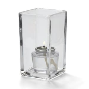 461-6109C Quad Votive Lamp for HD8 & HD15, 4 3/8 x 2 1/2", Clear