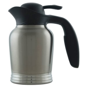 482-1000006000 3/5 liter Vacuum Carafe w/ No Drip Lip, Stainless Insulation