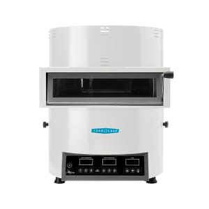 589-FIREWHT Countertop Pizza Oven - Single Deck, 208 240v/1ph, White