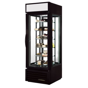 598-G4SM23RGSLDBLK 27 1/2" Self Service Bakery Display Case w/ Straight Glass - (6) Levels, Black, 115v