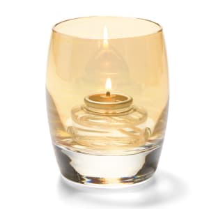 461-6404G Contour Votive Holder for HD8, HD12, & HD15, Gold Lustre