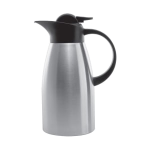 482-KVP1500 1 1/2 liter Stainless Touch Coffee Server, Brushed Stainless & Black