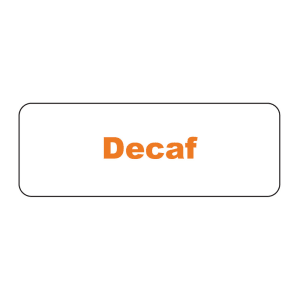 482-MT1DE ID Magnet Tag, 1 1/4 x 3 1/2", Decaf