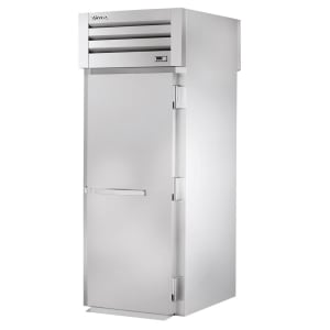 598-STR1RRT1S1S 35" One Section Roll Thru Refrigerator, (2) Right Hinge Solid Door, 115v