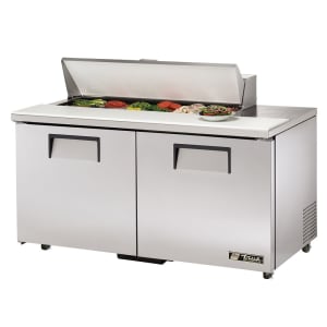 True TSSU-60-12-HC ADA 60&quot; TSSU Series Sandwich/Salad Prep Table w/ Refrigerated Base, 115v