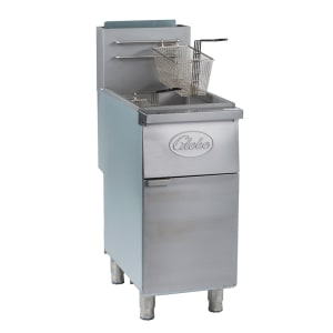 605-GFF50PG Gas Fryer - (1) 50 lb Vat, Floor Model, Liquid Propane