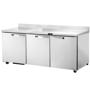 True TWT-72-HC~SPEC3 ADA 72&quot; Worktop Refrigerator w/ (3) Sections &amp; (3) Doors, 115v