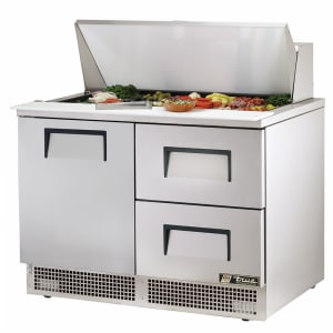 598-TFP4818MD2 48" Sandwich/Salad Prep Table w/ Refrigerated Base, 115v