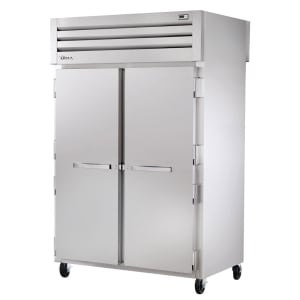 598-STA2DT2S 52 5/8" SPEC SERIES® Two Section Commercial Combo Refrigerator Freezer - Solid Doors, Dual Temp, 115