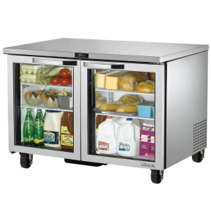 598-TUC48GHCLDSPEC1 48" W Undercounter Refrigerator w/ (2) Sections & (2) Doors, 115v
