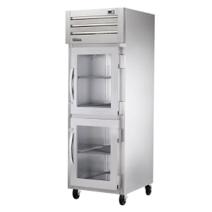 598-STA1F2HG 27" One Section Reach In Freezer, (2) Glass Door, 115v