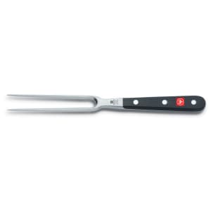 618-4410716 6" Straight Meat Fork - Full Tang, Forged