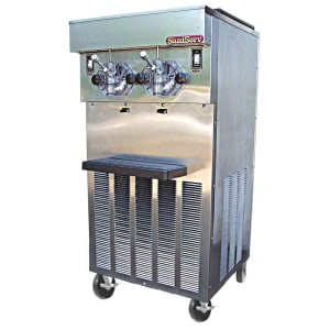 636-624U Floor Model Shake Freezer, 2 Head, 2 HP Compressor, 208 230/60/3, NSF