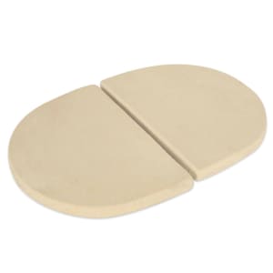 632-PRM324 Ceramic Heat Deflector Plates for Oval Extra Large Barbecue Grill (PRM324)