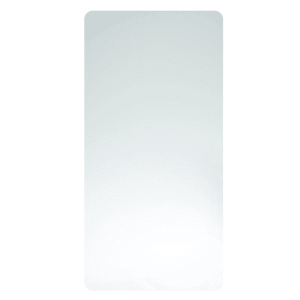 635-89W Wall Guard for Xlerator Hand Dryers - 31 3/4" x 15 3/4", Plastic, White
