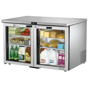 598-TUC48GLPHCLDS1 48" W Undercounter Refrigerator w/ (2) Sections & (2) Doors, 115v