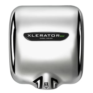 635-XLCECO11N110120 Automatic Hand Dryer w/ Noise Reduction & 10 Second Dry Time - Chrome, 11...
