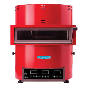 589-FIRE Countertop Pizza Oven - Single Deck, 208 240v/1ph, Red