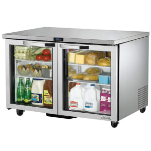 598-TUC48GADAHCLDS1 48" W Undercounter Refrigerator w/ (2) Sections & (2) Doors, 115v