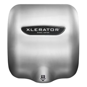 635-XLSB Automatic Hand Dryer w/ 8 Second Dry Time - Brushed Stainless, 110-120v