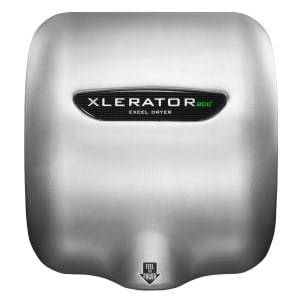 635-XLSBECO11N110120 Automatic Hand Dryer w/ Noise Reduction & 10 Second Dry Time - Brushed S...