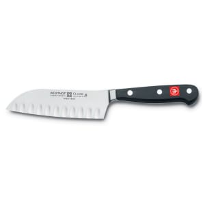 618-41827 5" Santoku Knife - Hollow Edge, Full Tang, Forged