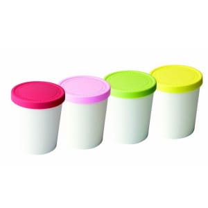 738-613545 Mini Ice Cream Tubs with Lids - Set of 4