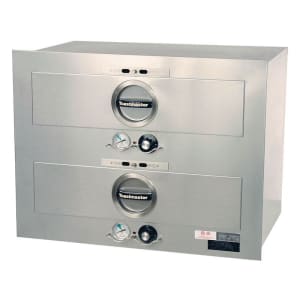 853-3B80A0T72 29.19"W Built In Warming Drawer w/ (2) 21.5" Compartments, 208-240v/1ph 