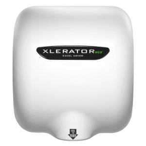 635-XLBWECO11N110120 Automatic Hand Dryer w/ Noise Reduction & 10 Second Dry Time - White, 11...