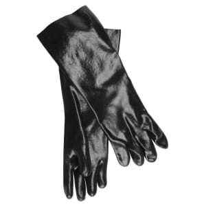 752-CLGLR28BK1 18" Cleaning Glove - Rubber, Black