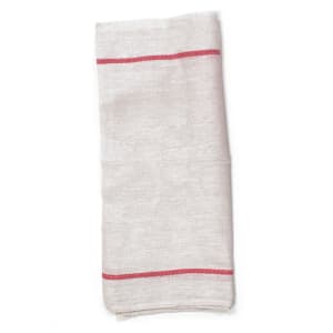 752-CLH45S1 Striped Kitchen Towel - 14 1/2" x 25 1/2", Cotton, White/Red