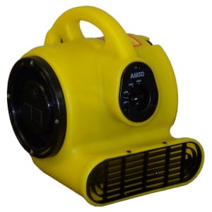 856-AM5D 13" Mini Floor Dryer w/ 3 Speeds, Yellow