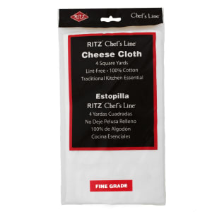 752-CLCH2012041 4 yd Fine Grade Cheese Cloth - Cotton, White