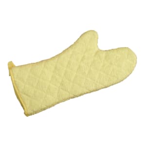 752-CLKOMS6YLYL1 16" Conventional Oven Mitt w/ Silicone Lining - Kevlar®, Yellow