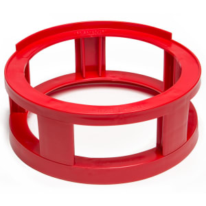 883-ICD1000 16" Keg Spacer for Full-Size Kegs - Plastic, Red