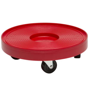 883-ICD6000 12" Slim Keg Dolly for Half-Size Kegs - Plastic, Red