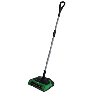 856-BG9100NM 11 1/2" Battery Powered Floor Sweeper w/ Single Brush, Green