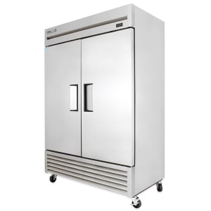 598-TS49F 54" Two Section Reach In Freezer, (2) Solid Doors, 115v
