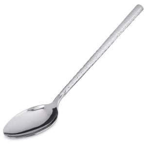028-60200 12" Terra Solid Serving Spoon - Hammered, Stainless