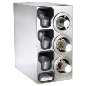 472-CTCC3RSS Cup & Lid Organizer, Cabinet, (7) Compartment, All Cup Types