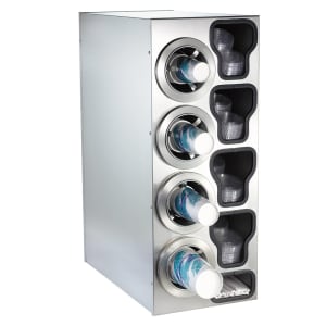 472-CTCC4LSS Cup & Lid Organizer, Cabinet, (9) Compartment, All Cup Types