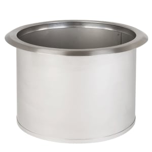 472-TCD3NB Large DropIn Trash Chute - 9 5/8" x 6", Stainless