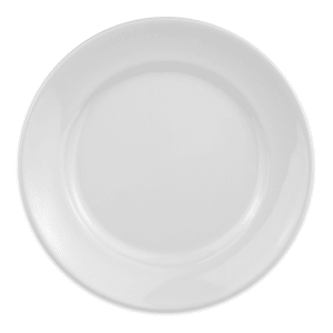 179-120610000 6 1/4" Round RE 21 Plate - China, Arctic White